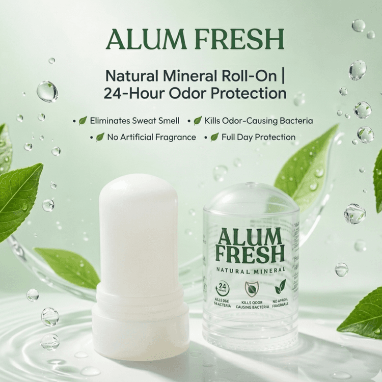 Alum Fresh Natural Mineral Deodorant